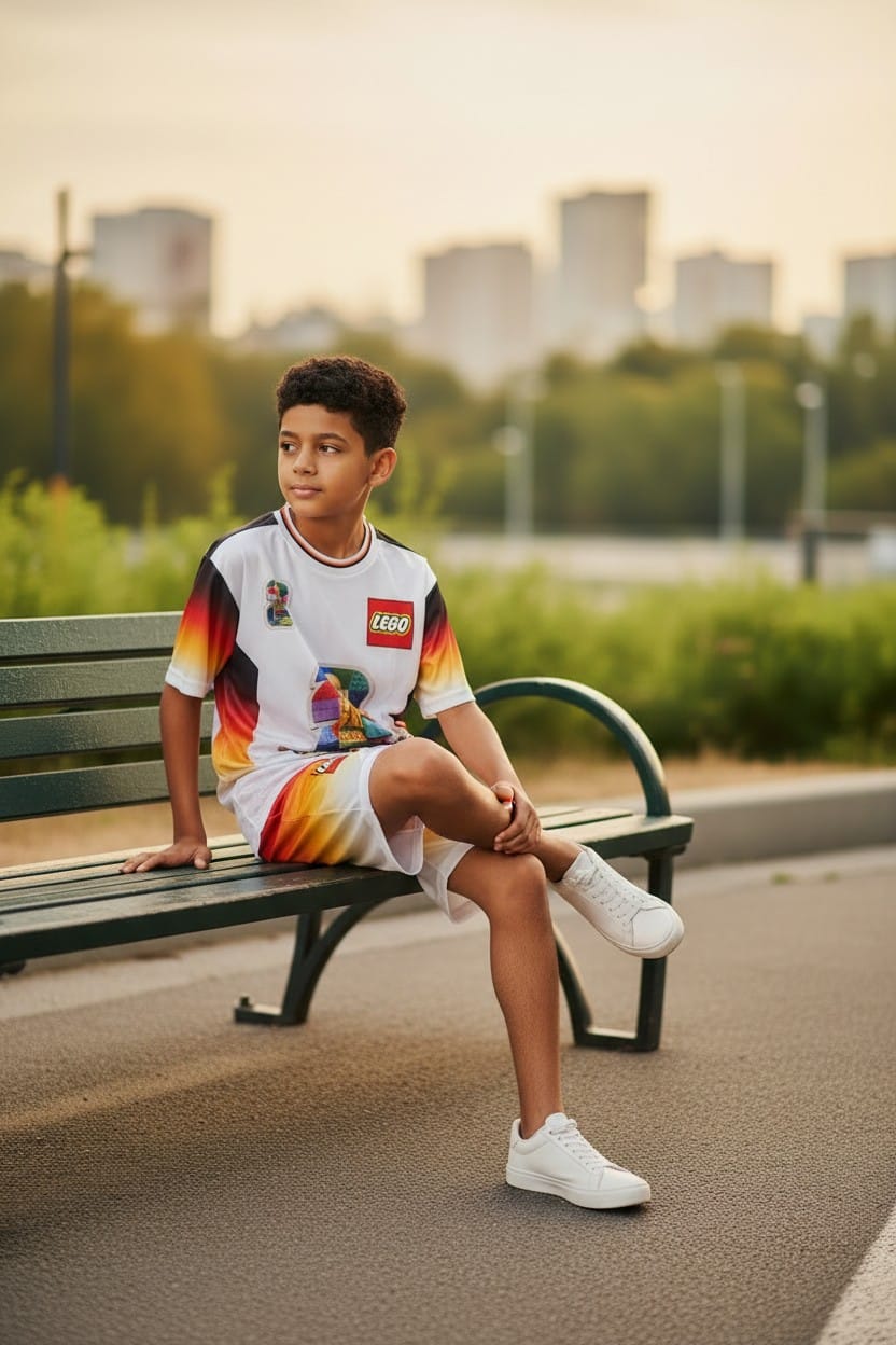 Conjunto Niño Temporada Mundialista Lego 2026 Version alemania
